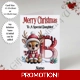 A5 or A4 Personalised Card - Merry..