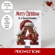 A5 or A4 Personalised Card - Merry..