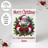 A5 or A4 Personalised Card - Happy Chr..