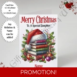 A5 or A4 Personalised Card - Merry Chr..