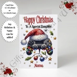 A5 or A4 Personalised Card - Happy Chr.. A5 or A4 Personalised Card - Happy Chr..