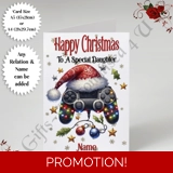 A5 or A4 Personalised Card - Happy Chr..