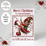 A5 or A4 Personalised Card - Merry Chr..