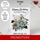 A5 or A4 Personalised Greeting Card - .. A5 or A4 Personalised Greeting Card - ..