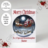 A5 or A4 Personalised Card - Happy Chr..