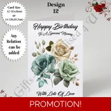 A5 or A4 Personalised Greeting Card - .. A5 or A4 Personalised Greeting Card - ..
