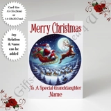 A5 or A4 Personalised Card - Happy Chr..
