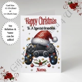 A5 or A4 Personalised Card - Happy Chr.. A5 or A4 Personalised Card - Happy Chr..