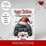 A5 or A4 Personalised Card - Happy Chr..