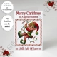 A5 or A4 Personalised Card - Merry..