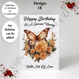 A5 or A4 Personalised Greeting Card - ..