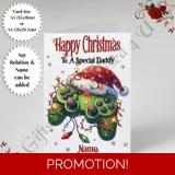 A5 or A4 Personalised Card - Happy Chr..