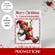 A5 or A4 Personalised Card - Merry..