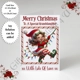 A5 or A4 Personalised Card - Merry..