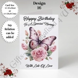 A5 or A4 Personalised Greeting Card - ..