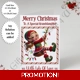 A5 or A4 Personalised Card - Merry..