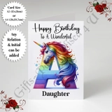 A5 or A4 Personalised Card - Happy Bir..