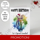 A5 or A4 Personalised Greeting Card - .. A5 or A4 Personalised Greeting Card - ..