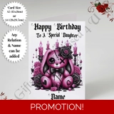 A5 or A4 Personalised Greeting Card - ..