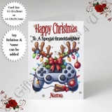 A5 or A4 Personalised Card - Happy Chr.. A5 or A4 Personalised Card - Happy Chr..