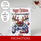 A5 or A4 Personalised Card - Happy Chr..