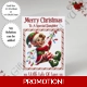 A5 or A4 Personalised Card - Merry..