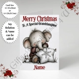 A5 or A4 Personalised Card - Merry Chr..