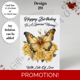 A5 or A4 Personalised Greeting Card - .. A5 or A4 Personalised Greeting Card - ..