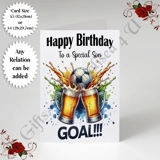 A5 or A4 Personalised Greeting Card - ..