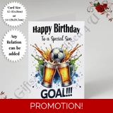 A5 or A4 Personalised Greeting Card - .. A5 or A4 Personalised Greeting Card - ..