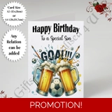 A5 or A4 Personalised Greeting Card - .. A5 or A4 Personalised Greeting Card - ..