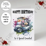 A5 or A4 Personalised Greeting Card - ..