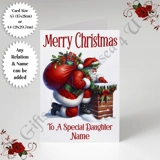 A5 or A4 Personalised Card - Happy Chr..