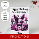 A5 or A4 Personalised Greeting Card - ..