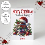 A5 or A4 Personalised Card - Merry Chr.. A5 or A4 Personalised Card - Merry Chr..