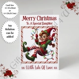 A5 or A4 Personalised Card - Merry Chr.. A5 or A4 Personalised Card - Merry Chr..