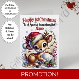 A5 or A4 Personalised Card - Baby - Ha.. A5 or A4 Personalised Card - Baby - Ha..