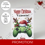 A5 or A4 Personalised Card - Happy Chr..