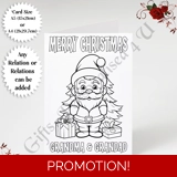 A5 or A4 Personalised Card - Colouring..
