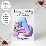 A5 or A4 Personalised Card - Happy Bir..