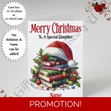 A5 or A4 Personalised Card - Merry Chr..