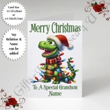 A5 or A4 Personalised Card - Merry Chr..