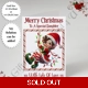 A5 or A4 Personalised Card - Merry..