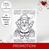 A5 or A4 Personalised Card - Colouring..