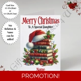 A5 or A4 Personalised Card - Merry Chr..