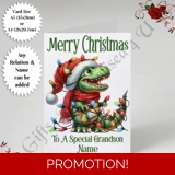 A5 or A4 Personalised Card - Merry Chr..