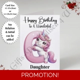 A5 or A4 Personalised Card - Happy Bir.. A5 or A4 Personalised Card - Happy Bir..