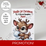 A5 or A4 Personalised Card - Baby - Ha.. A5 or A4 Personalised Card - Baby - Ha..