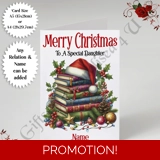 A5 or A4 Personalised Card - Merry Chr..