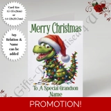 A5 or A4 Personalised Card - Merry Chr..